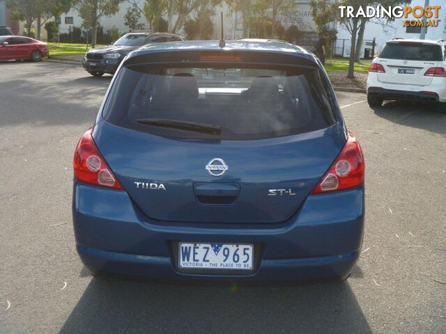 2008 NISSAN TIIDA ST-L C11 MY07 HATCH, 5 DOORS, 5 SEATS