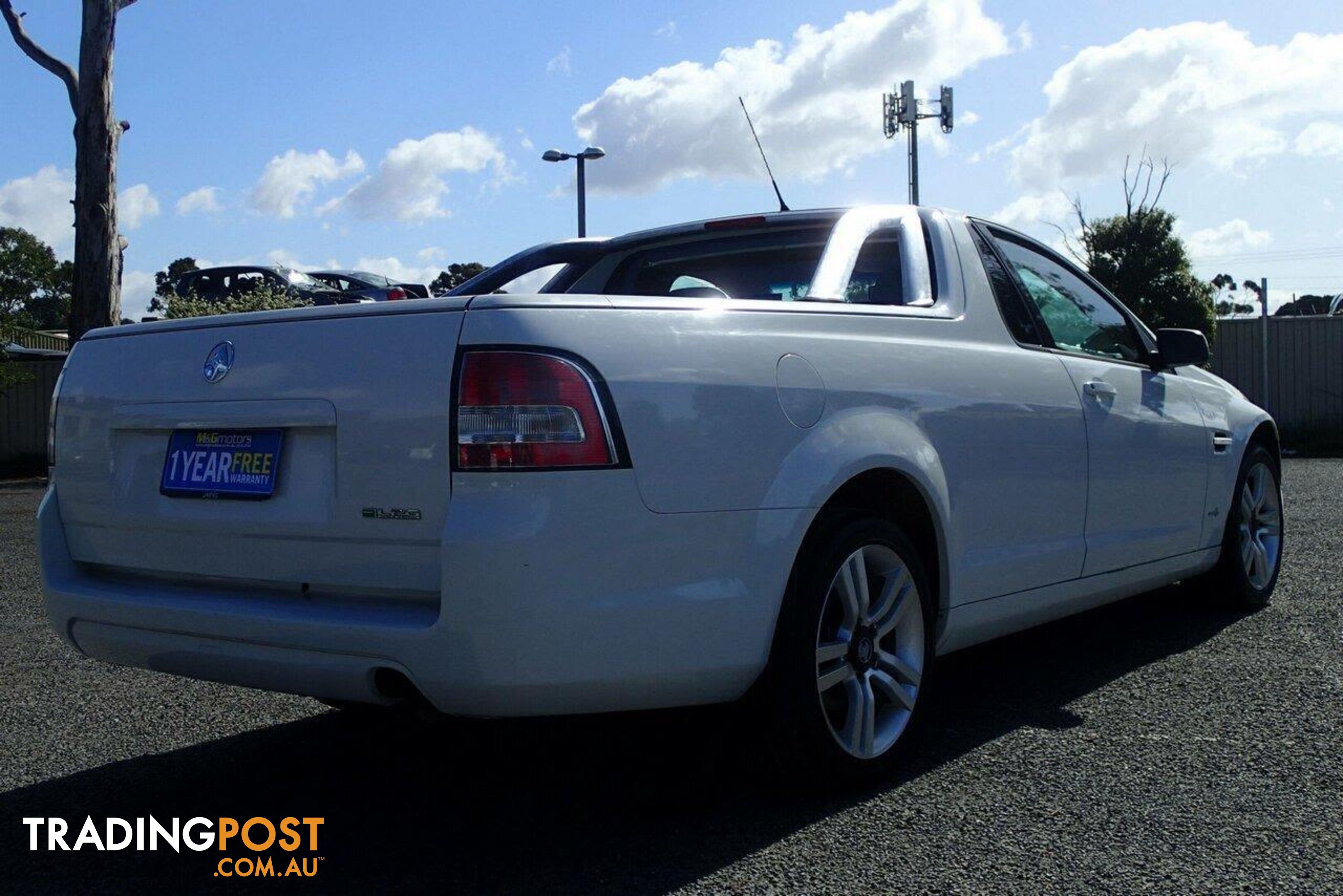 2012 HOLDEN COMMODORE OMEGA (LPG) VE II MY12 UTE TRAY, 2 DOORS, 2 SEATS