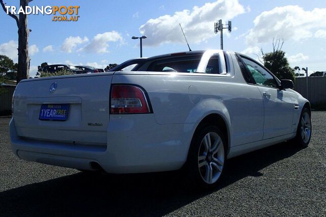 2012 HOLDEN COMMODORE OMEGA (LPG) VE II MY12 UTE TRAY, 2 DOORS, 2 SEATS