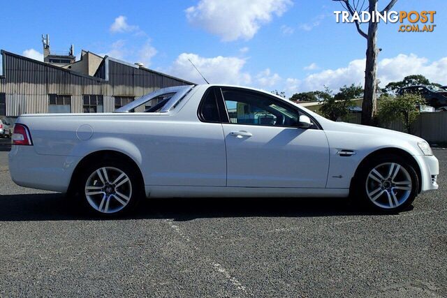 2012 HOLDEN COMMODORE OMEGA (LPG) VE II MY12 UTE TRAY, 2 DOORS, 2 SEATS