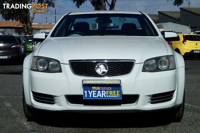 2012 HOLDEN COMMODORE OMEGA (LPG) VE II MY12 UTE TRAY, 2 DOORS, 2 SEATS