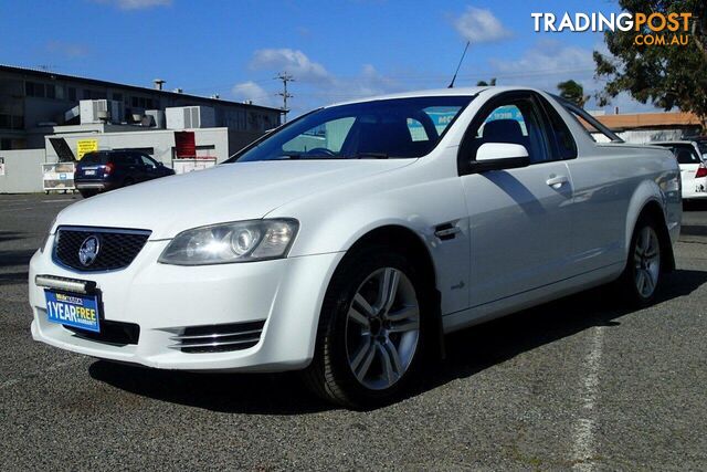 2012 HOLDEN COMMODORE OMEGA (LPG) VE II MY12 UTE TRAY, 2 DOORS, 2 SEATS