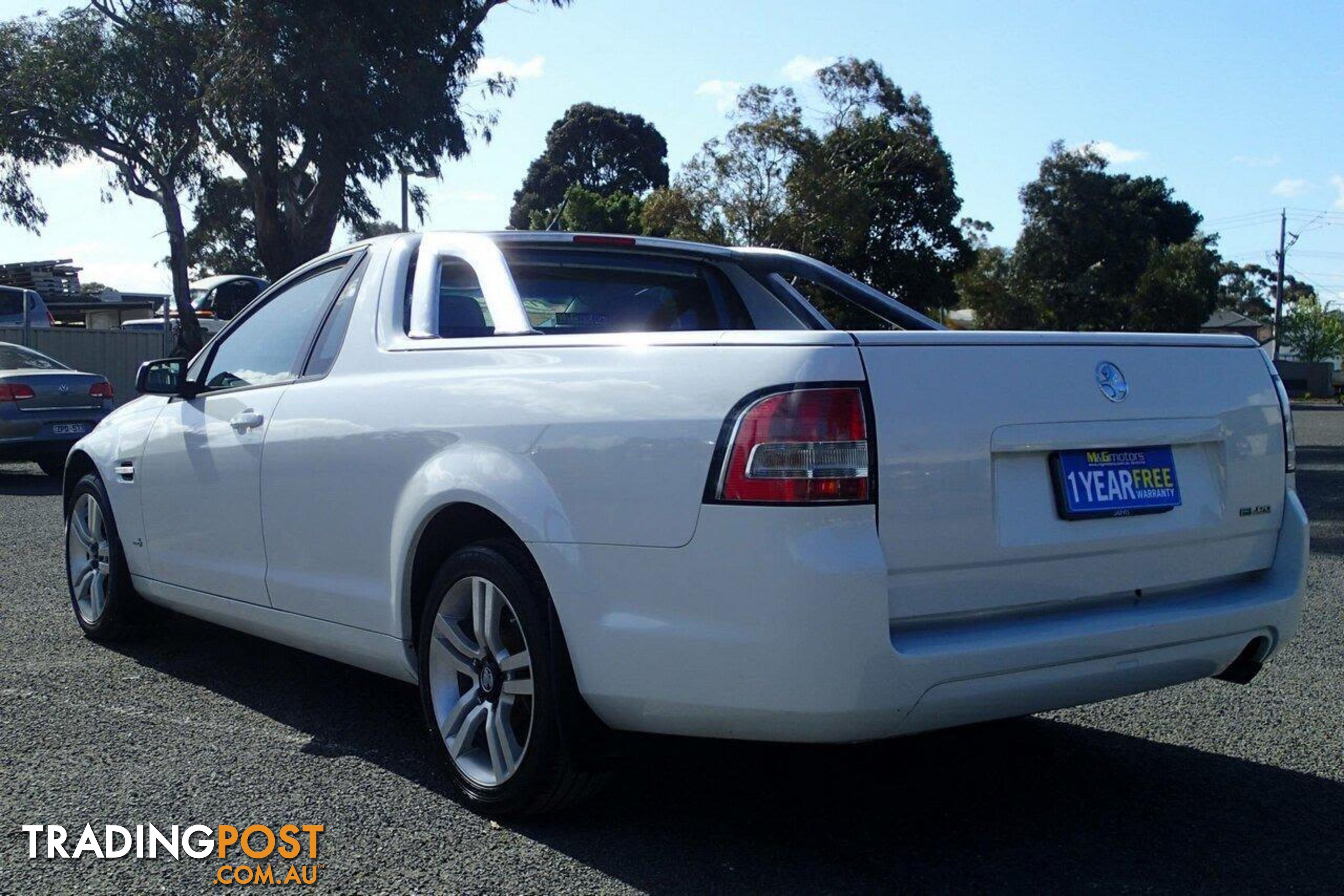 2012 HOLDEN COMMODORE OMEGA (LPG) VE II MY12 UTE TRAY, 2 DOORS, 2 SEATS