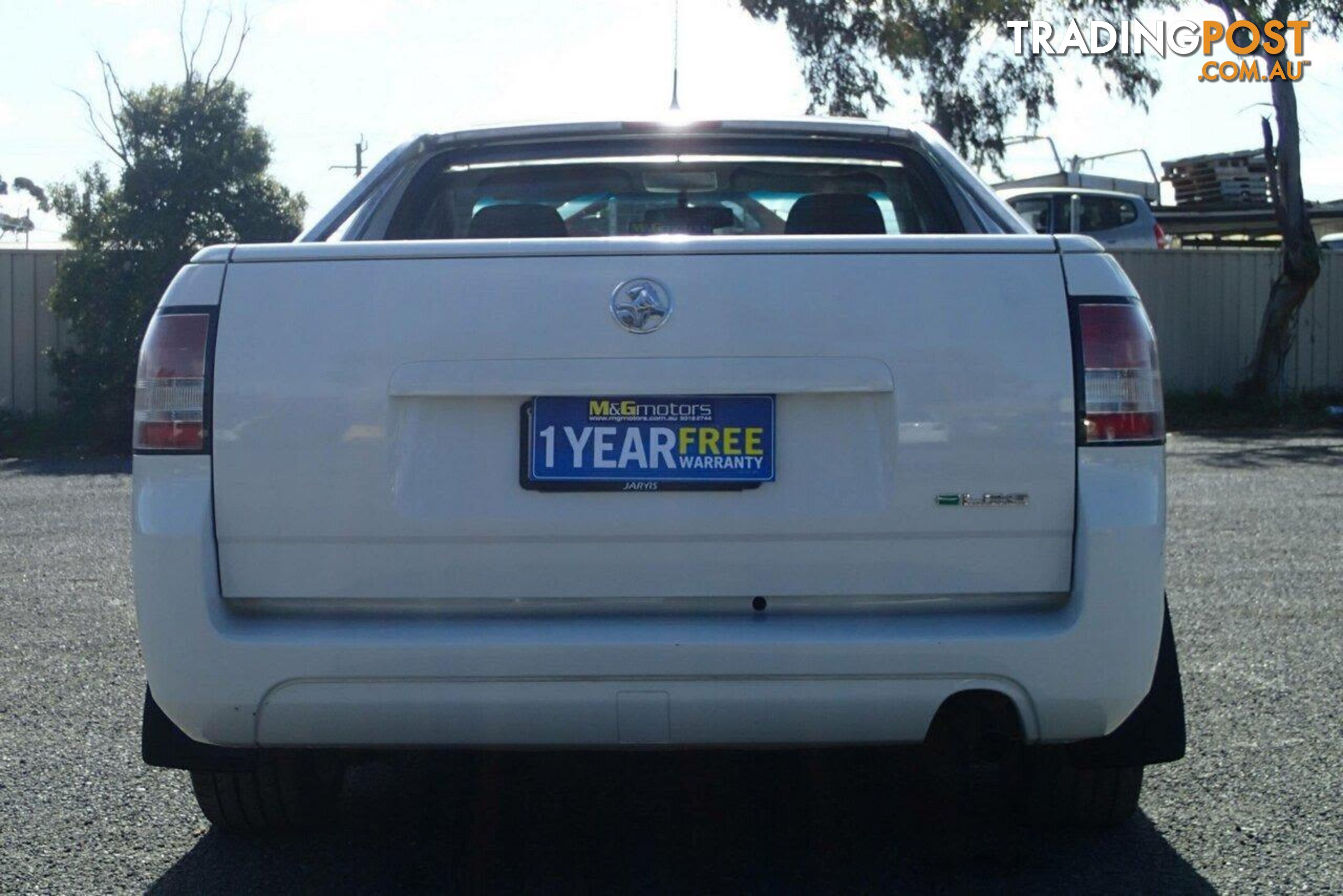 2012 HOLDEN COMMODORE OMEGA (LPG) VE II MY12 UTE TRAY, 2 DOORS, 2 SEATS