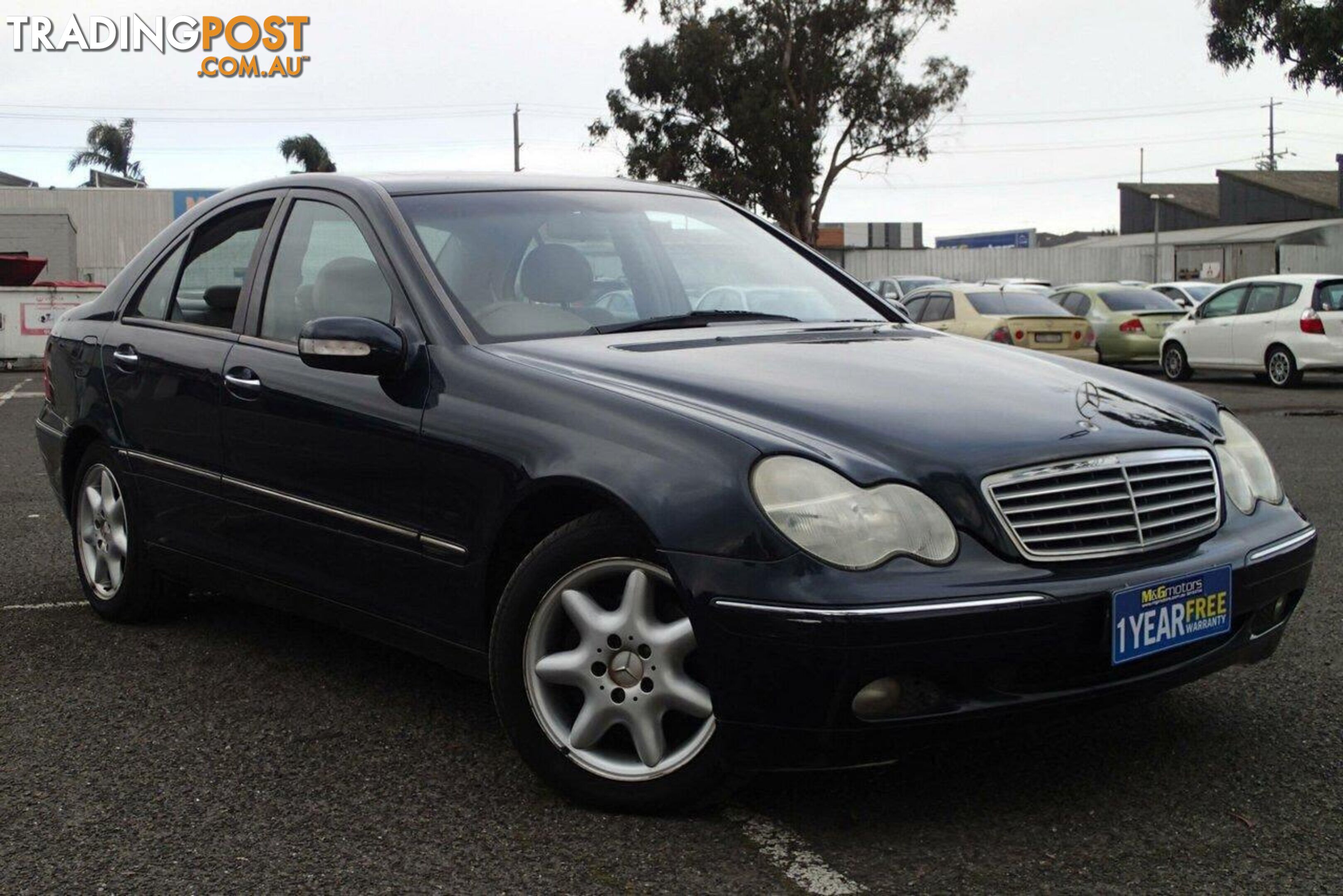 2000 MERCEDES-BENZ C200 CLASSIC W202 SEDAN, 4 DOORS, 5 SEATS