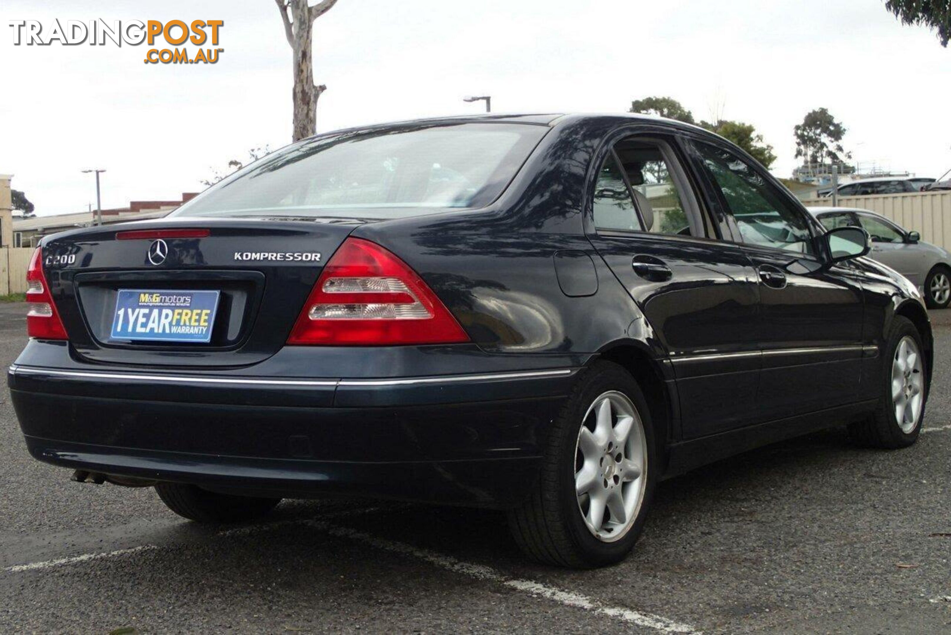 2000 MERCEDES-BENZ C200 CLASSIC W202 SEDAN, 4 DOORS, 5 SEATS