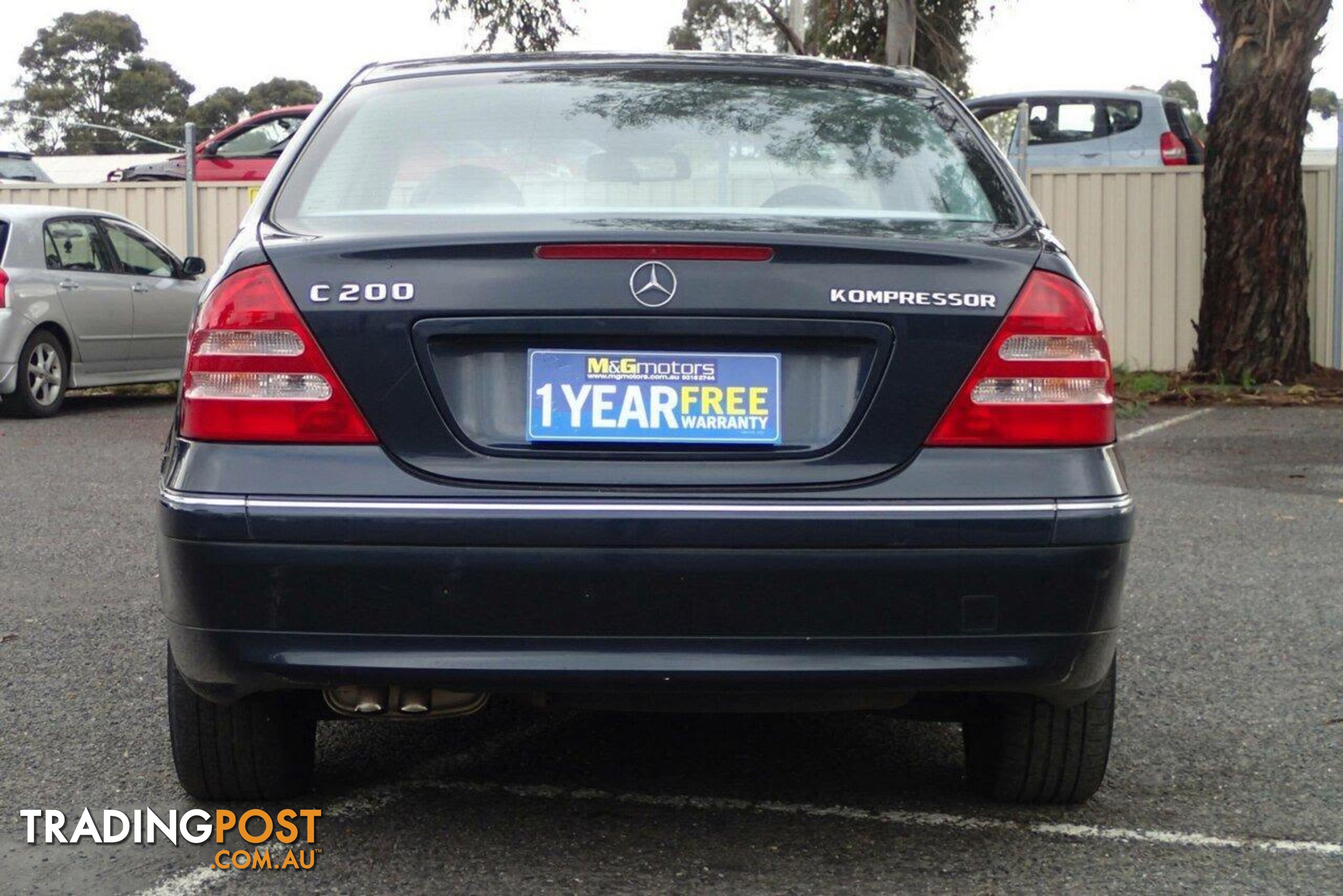 2000 MERCEDES-BENZ C200 CLASSIC W202 SEDAN, 4 DOORS, 5 SEATS