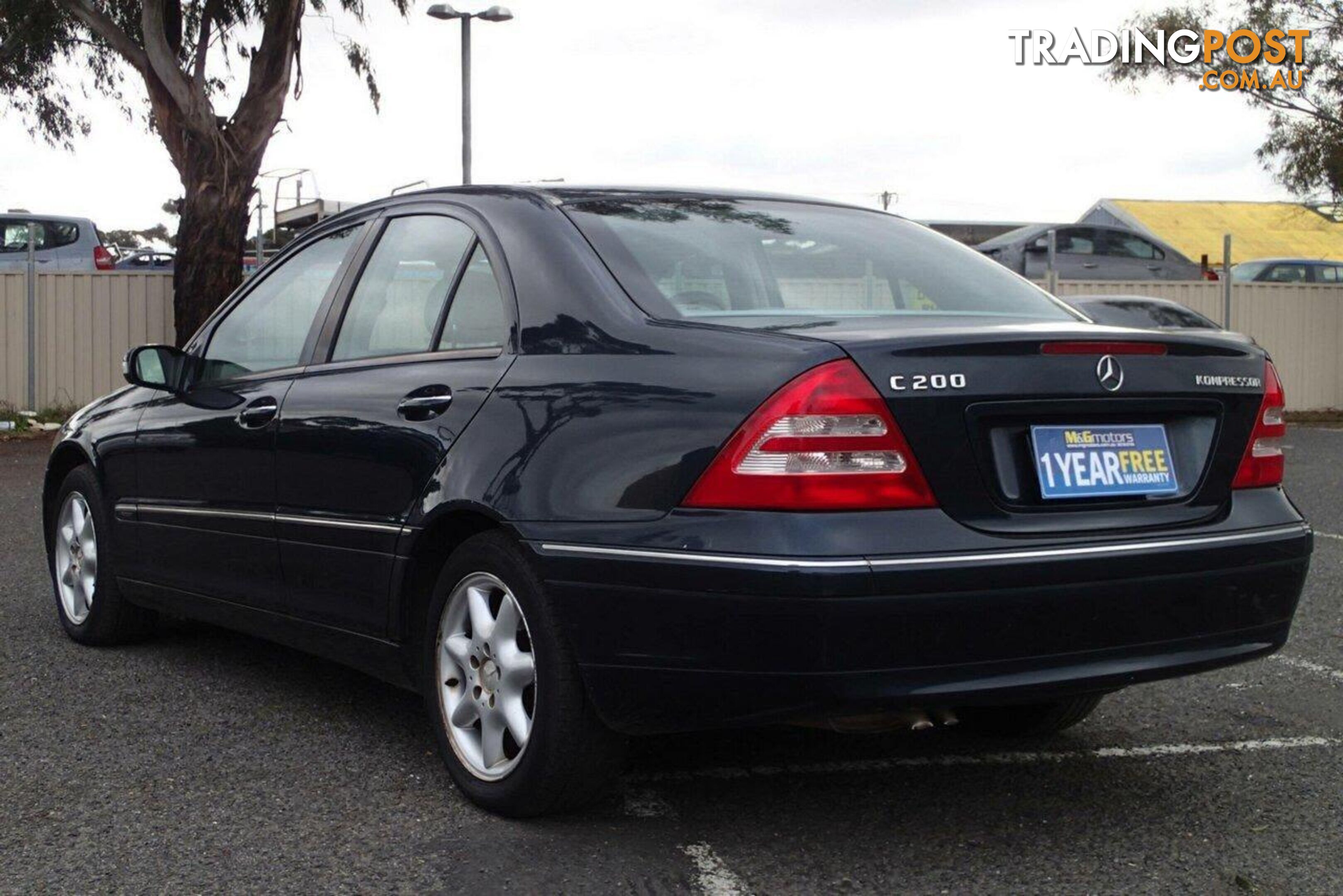 2000 MERCEDES-BENZ C200 CLASSIC W202 SEDAN, 4 DOORS, 5 SEATS