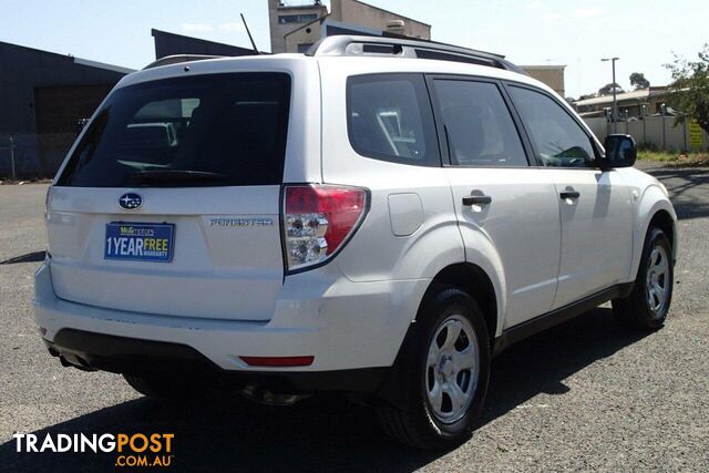 2011 SUBARU FORESTER X MY10 SUV, 4 DOORS, 5 SEATS