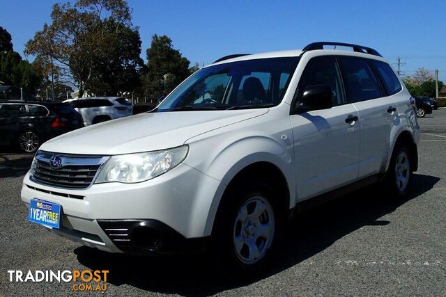 2011 SUBARU FORESTER X MY10 SUV, 4 DOORS, 5 SEATS