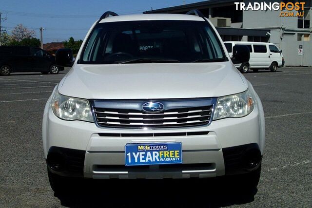 2011 SUBARU FORESTER X MY10 SUV, 4 DOORS, 5 SEATS