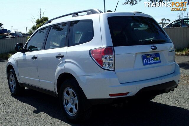 2011 SUBARU FORESTER X MY10 SUV, 4 DOORS, 5 SEATS