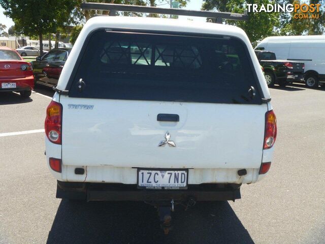 2008 MITSUBISHI TRITON GLX ML MY08 UTE TRAY, 4 DOORS, 5 SEATS