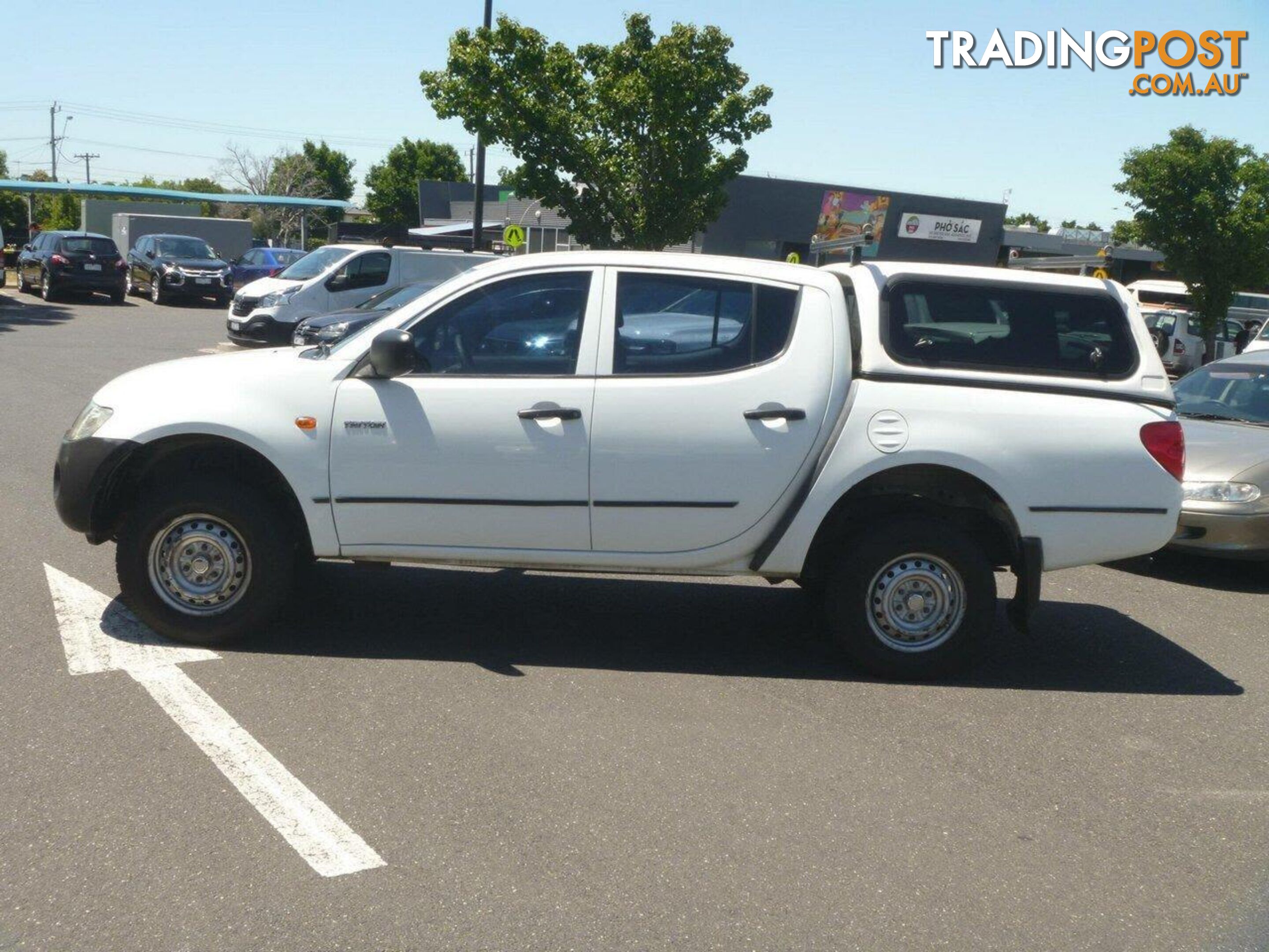 2008 MITSUBISHI TRITON GLX ML MY08 UTE TRAY, 4 DOORS, 5 SEATS