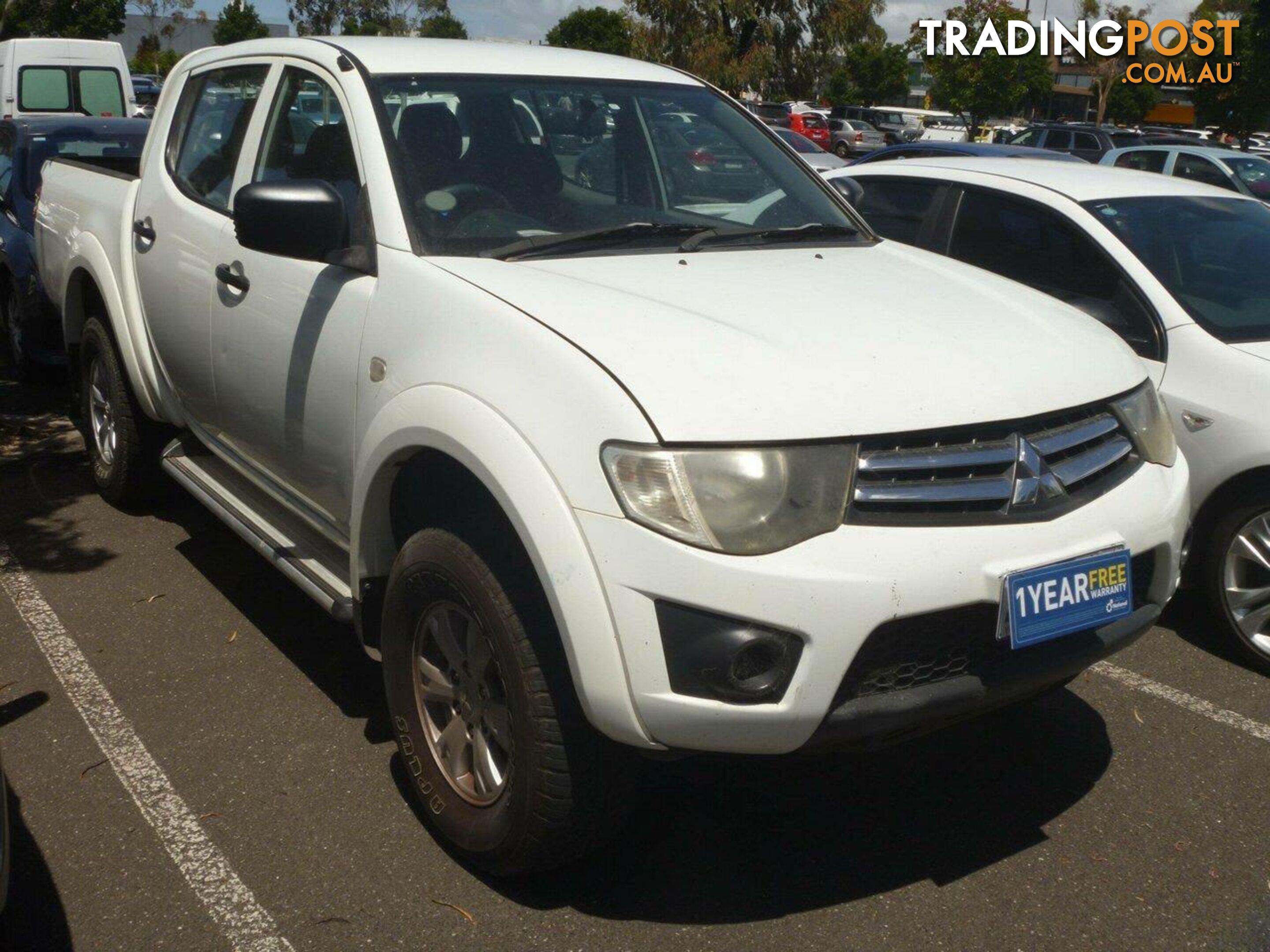 2008 MITSUBISHI TRITON GLX ML MY08 UTE TRAY, 4 DOORS, 5 SEATS