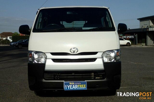 2017 TOYOTA HIACE LWB KDH201R MY16 COMMERCIAL, 4 DOORS, 2 SEATS