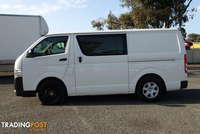 2017 TOYOTA HIACE LWB KDH201R MY16 COMMERCIAL, 4 DOORS, 2 SEATS