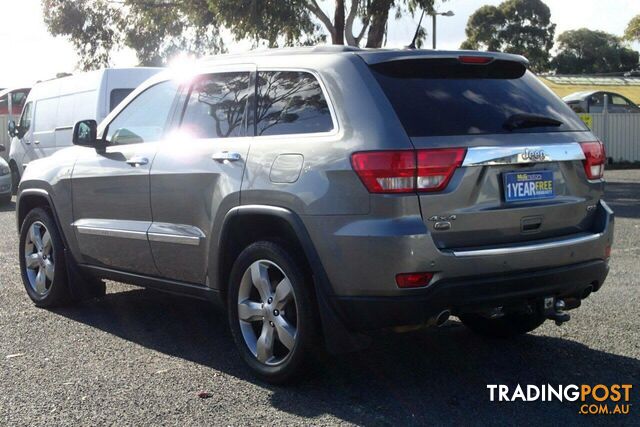 2012 JEEP GRAND CHEROKEE OVERLAND (4X4) WK MY12 SUV, 4 DOORS, 5 SEATS