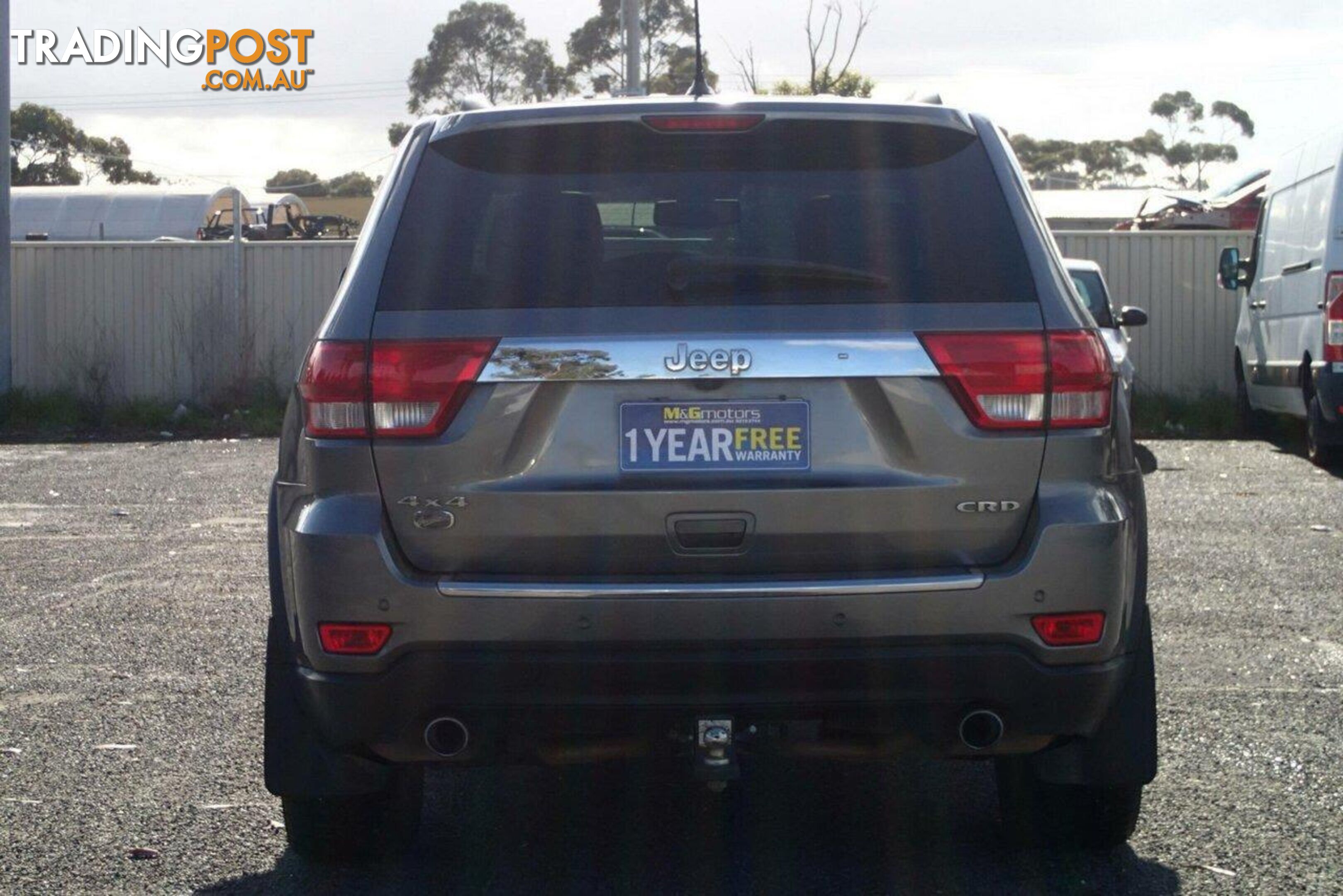 2012 JEEP GRAND CHEROKEE OVERLAND (4X4) WK MY12 SUV, 4 DOORS, 5 SEATS