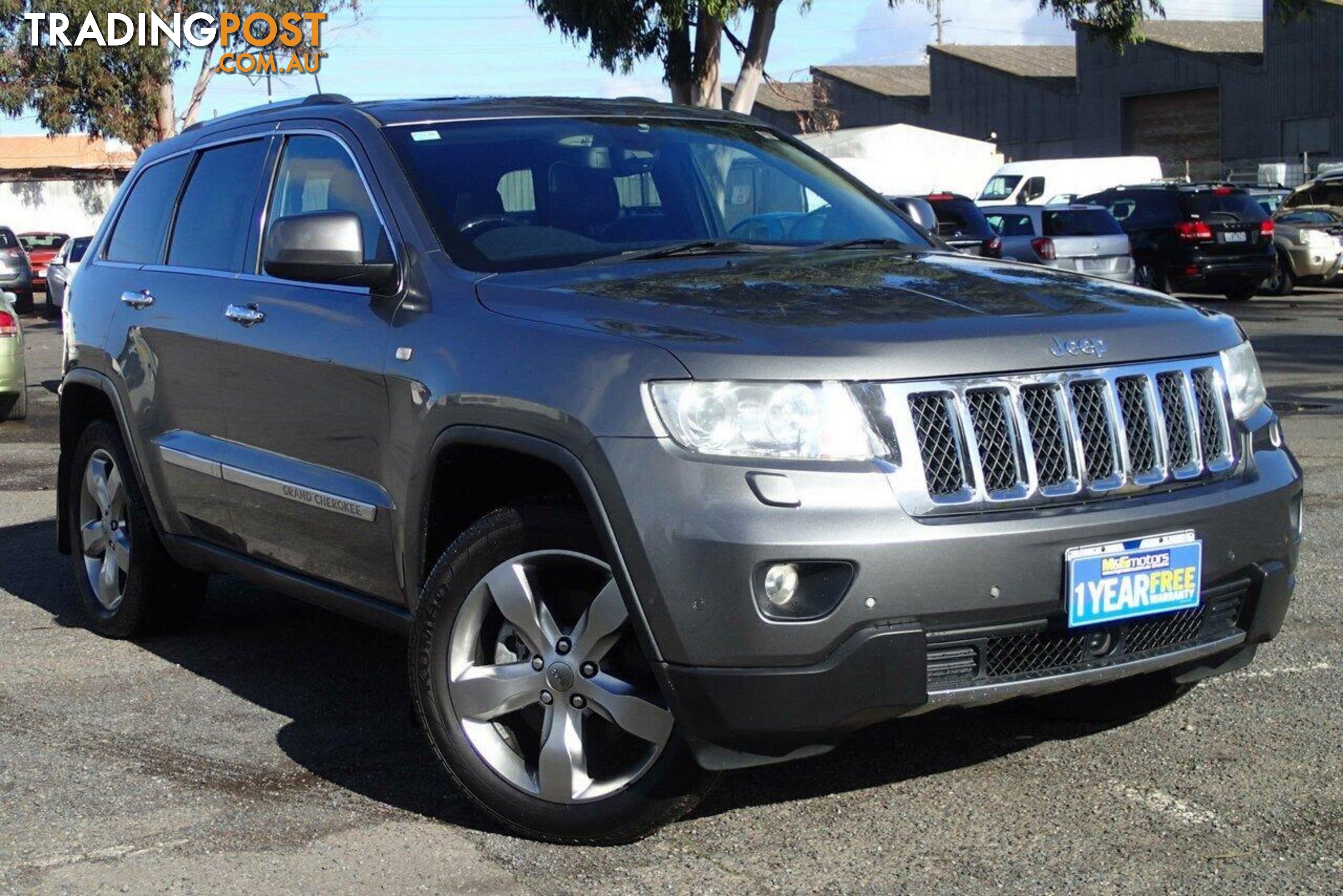 2012 JEEP GRAND CHEROKEE OVERLAND (4X4) WK MY12 SUV, 4 DOORS, 5 SEATS