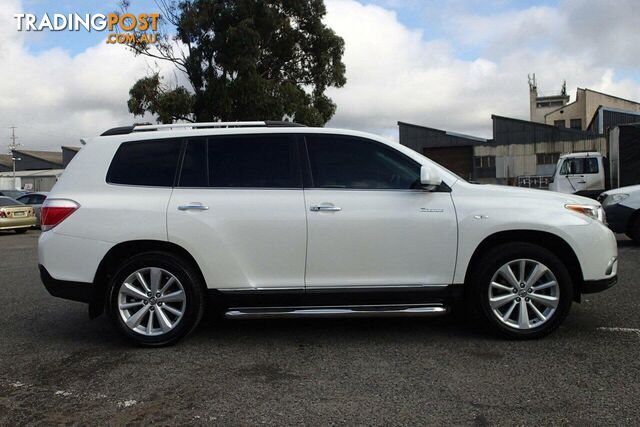 2013 TOYOTA KLUGER GRANDE (FWD) GSU40R MY11 UPGRADE SUV