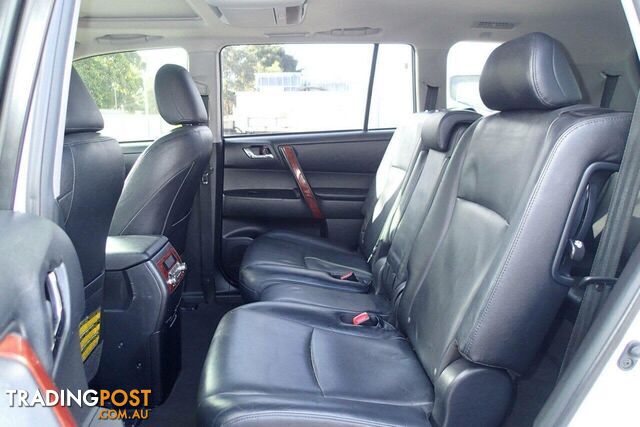 2013 TOYOTA KLUGER GRANDE (FWD) GSU40R MY11 UPGRADE SUV