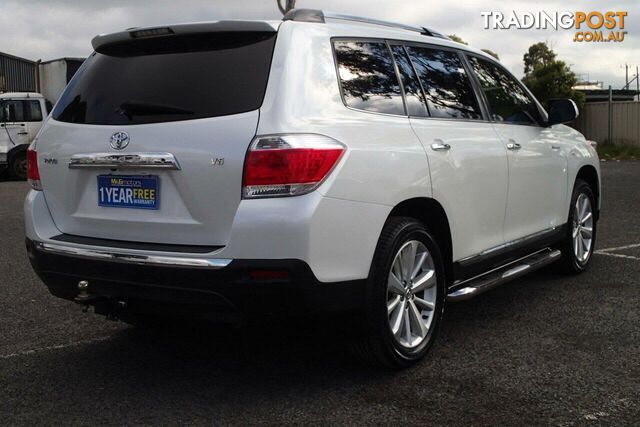 2013 TOYOTA KLUGER GRANDE (FWD) GSU40R MY11 UPGRADE SUV