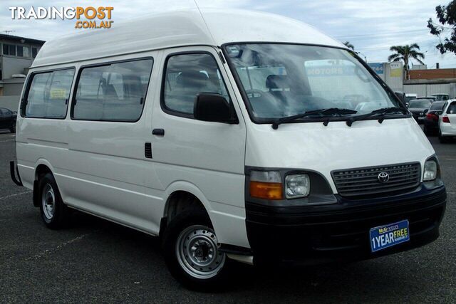 2001 TOYOTA HIACE COMMUTER RZH125R PEOPLE MOVER, 3 DOORS, 14 SEATS