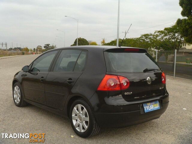 2007 VOLKSWAGEN GOLF 2.0 TDI COMFORTLINE 1K HATCH, 5 DOORS, 5 SEATS