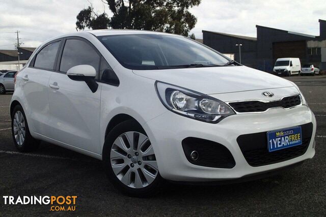 2013 KIA RIO SI UB MY13 HATCH, 5 DOORS, 5 SEATS