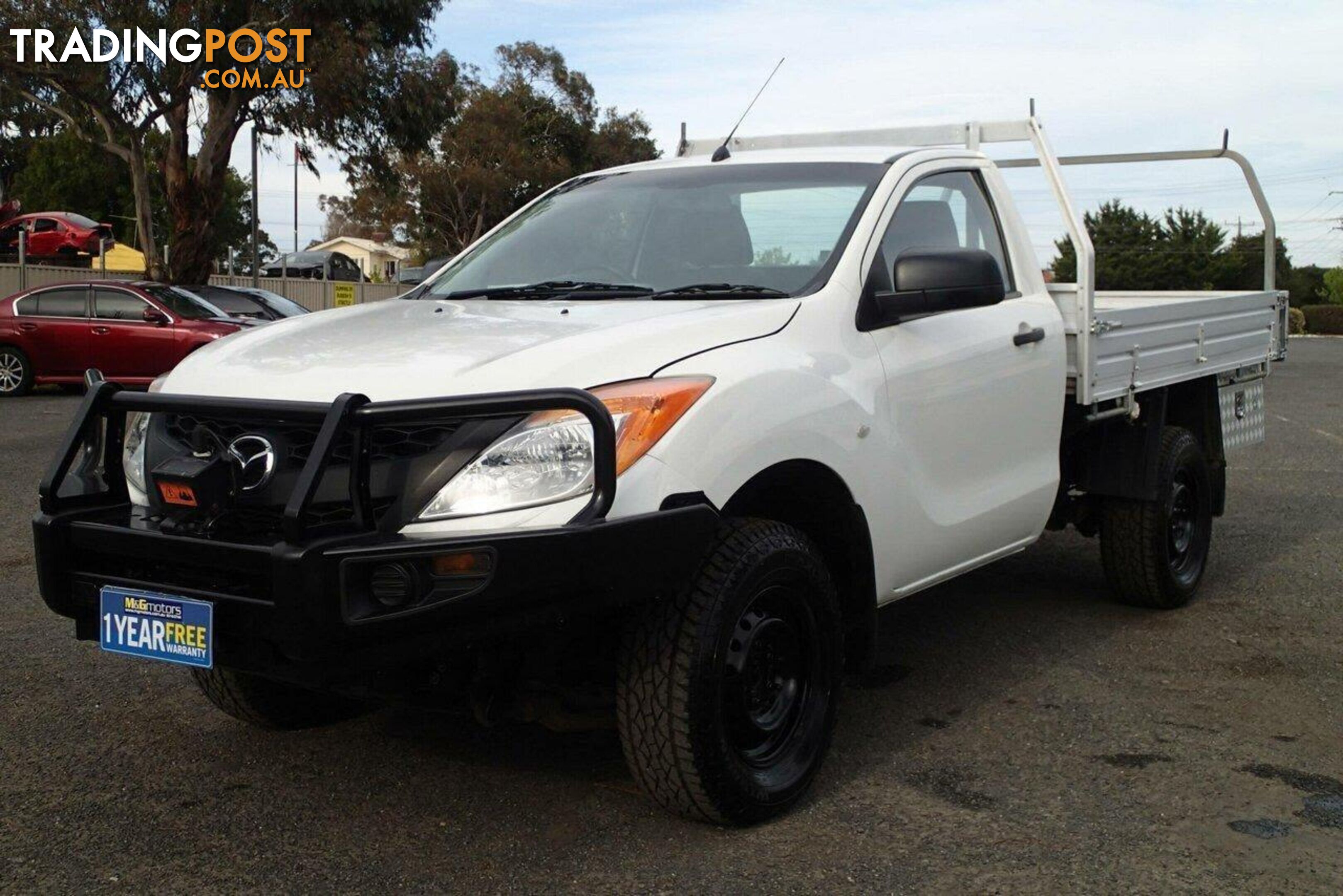 2014 MAZDA BT-50 XT (4X4) MY13 UTE TRAY, 2 DOORS, 3 SEATS