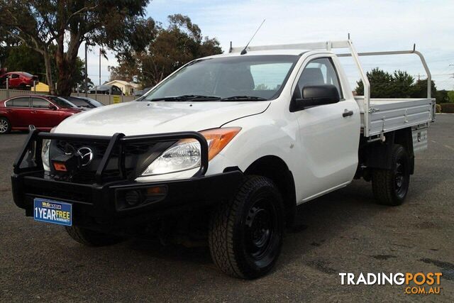 2014 MAZDA BT-50 XT (4X4) MY13 UTE TRAY, 2 DOORS, 3 SEATS