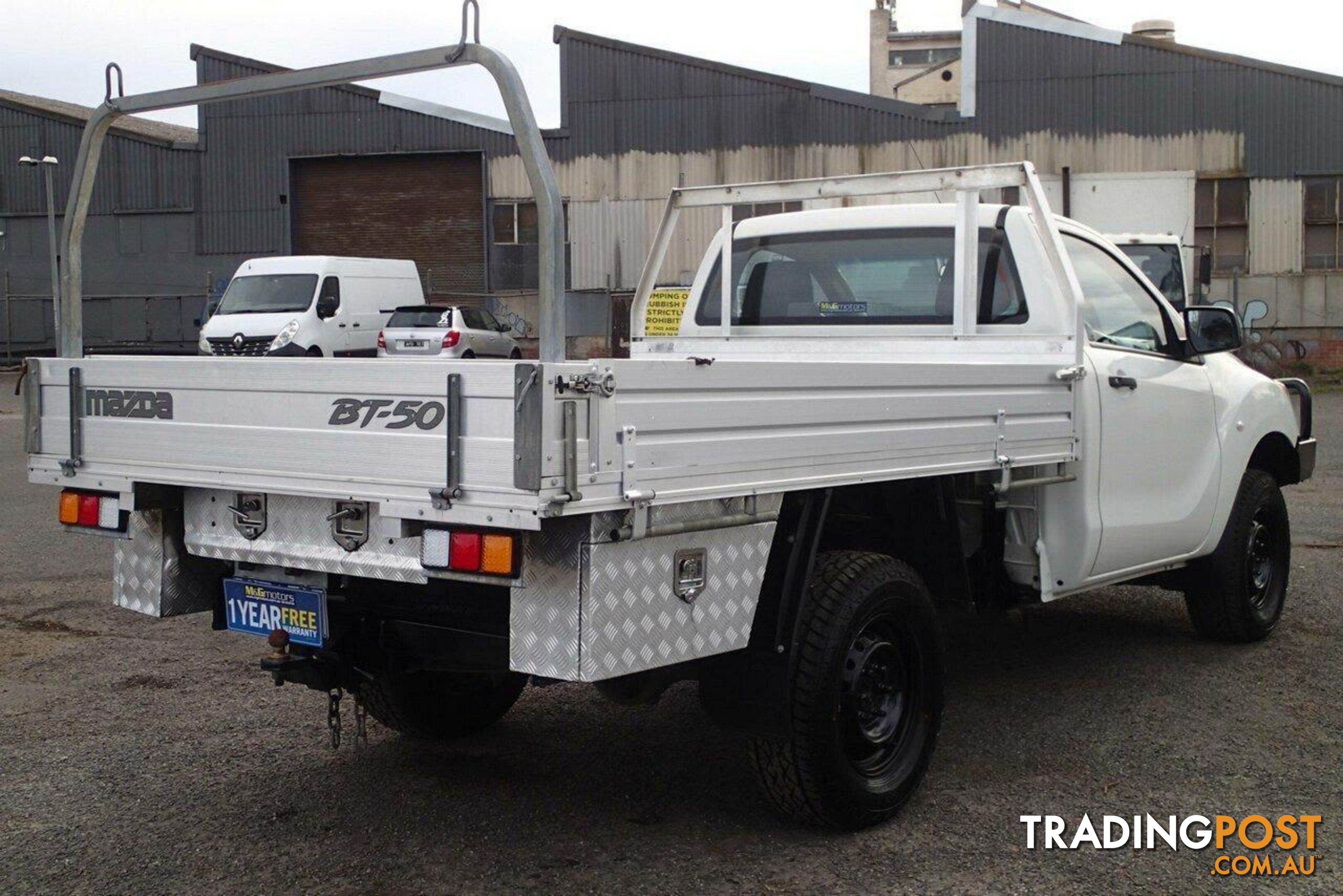 2014 MAZDA BT-50 XT (4X4) MY13 UTE TRAY, 2 DOORS, 3 SEATS