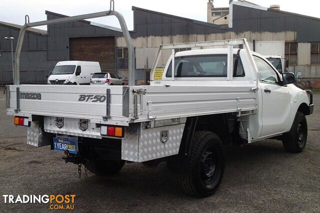 2014 MAZDA BT-50 XT (4X4) MY13 UTE TRAY, 2 DOORS, 3 SEATS