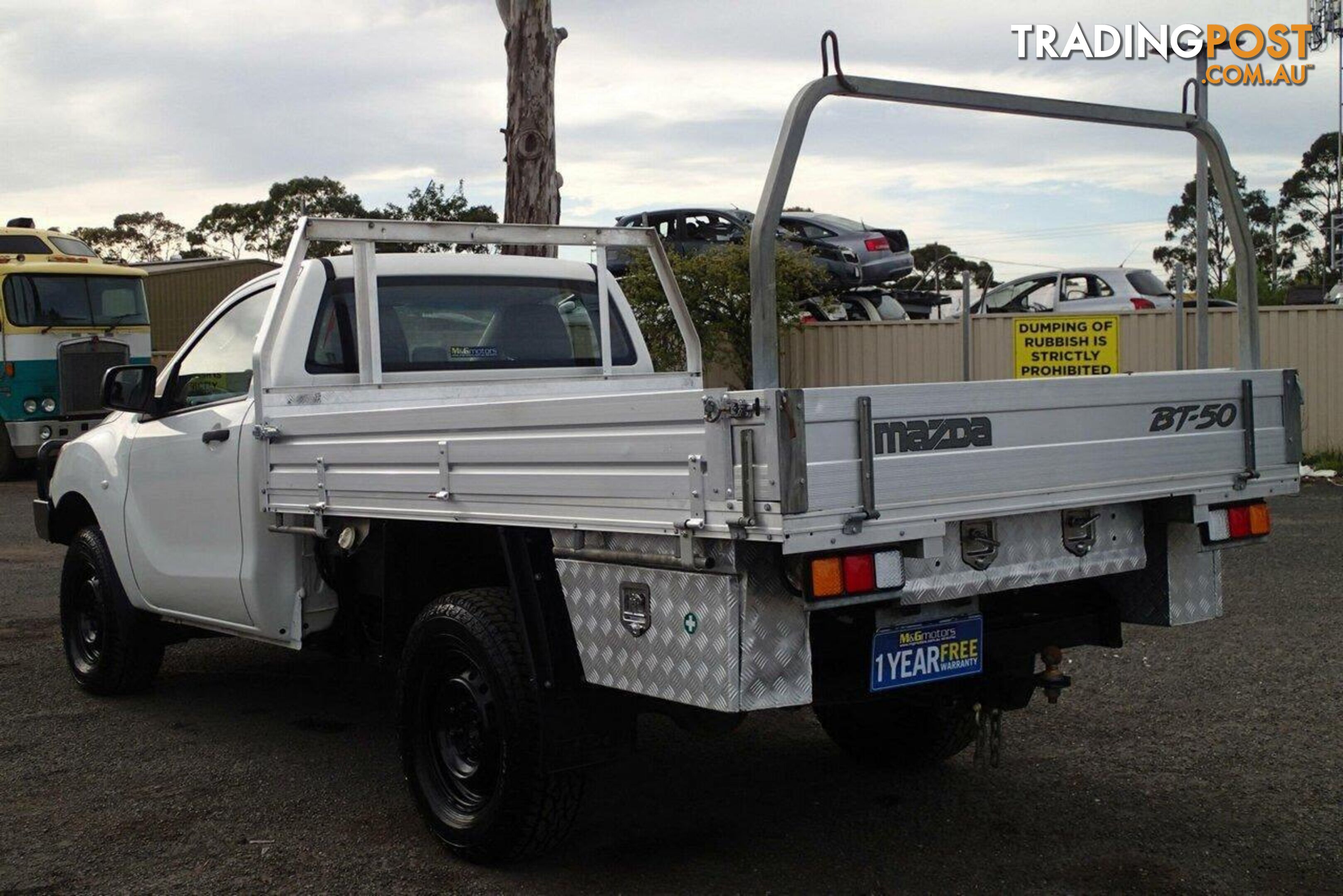 2014 MAZDA BT-50 XT (4X4) MY13 UTE TRAY, 2 DOORS, 3 SEATS