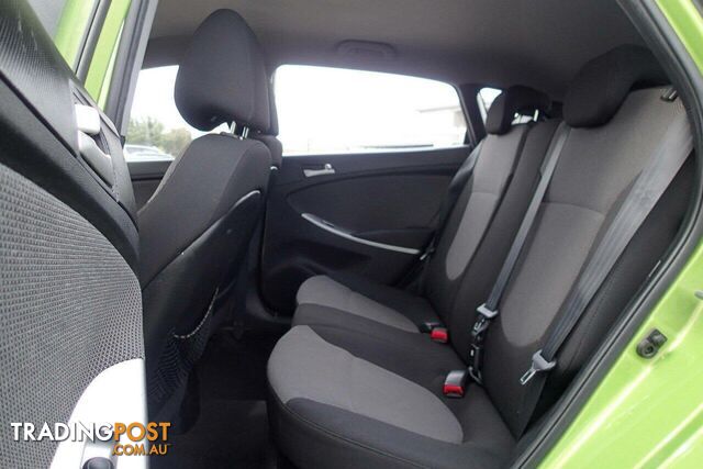 2014 HYUNDAI ACCENT ACTIVE RB2 HATCH, 5 DOORS, 5 SEATS