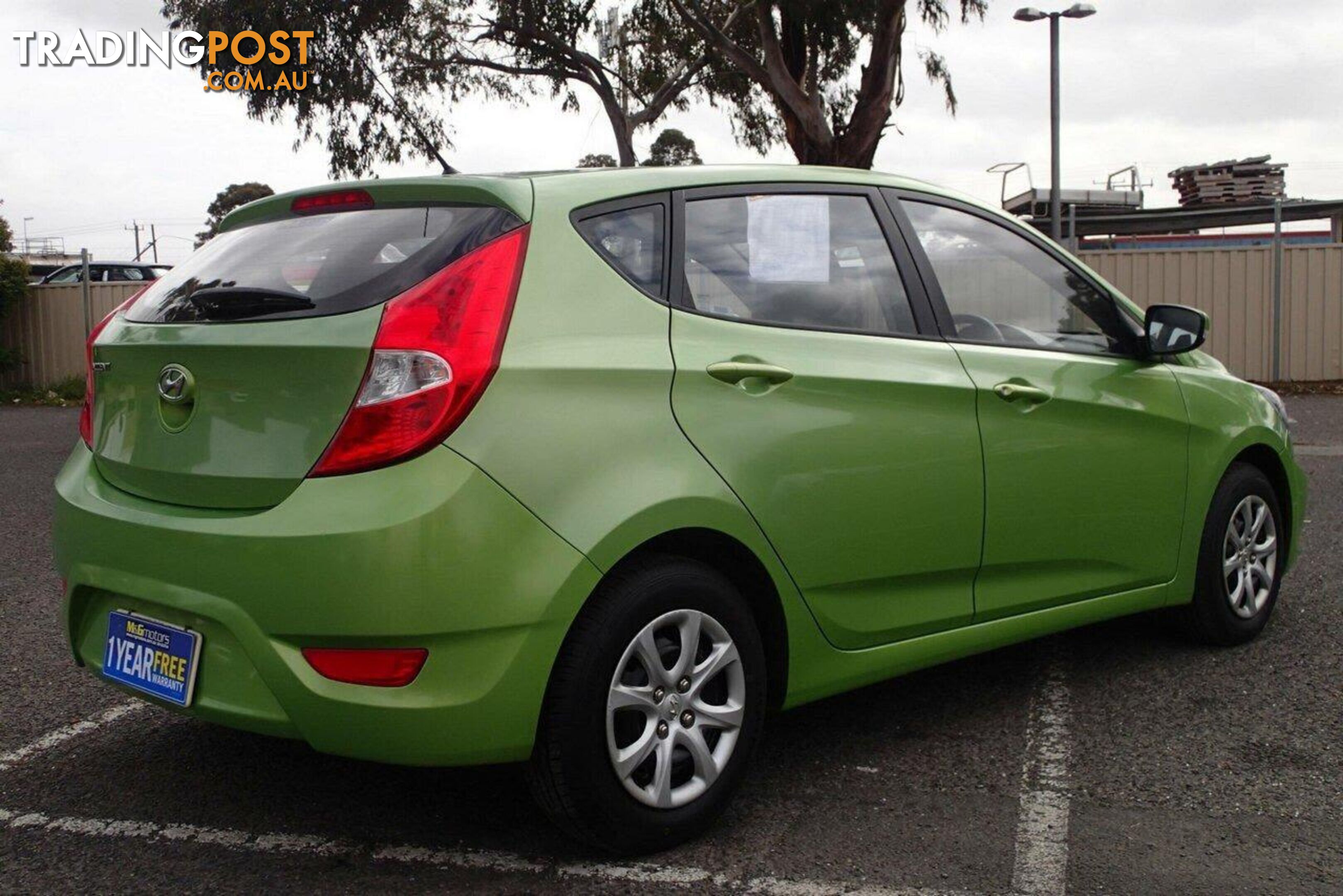 2014 HYUNDAI ACCENT ACTIVE RB2 HATCH, 5 DOORS, 5 SEATS