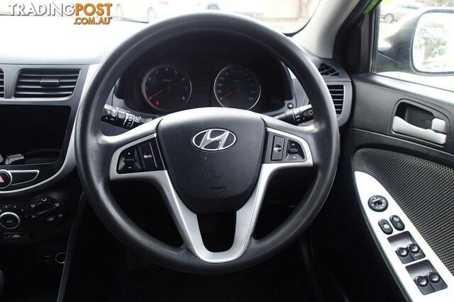 2014 HYUNDAI ACCENT ACTIVE RB2 HATCH, 5 DOORS, 5 SEATS