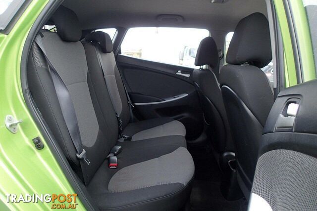 2014 HYUNDAI ACCENT ACTIVE RB2 HATCH, 5 DOORS, 5 SEATS