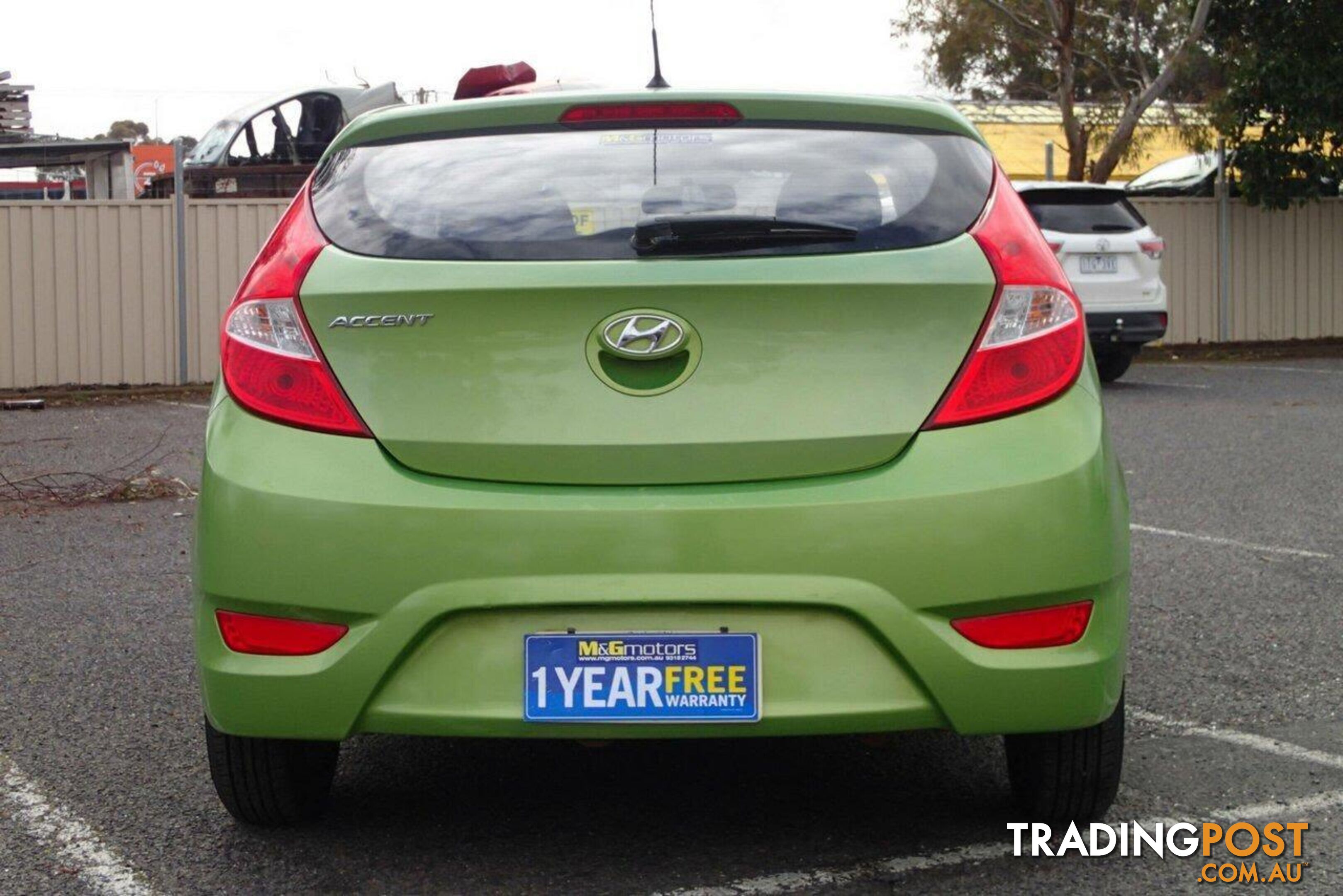 2014 HYUNDAI ACCENT ACTIVE RB2 HATCH, 5 DOORS, 5 SEATS