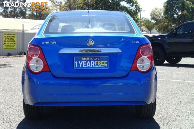 2012 HOLDEN BARINA CDX TM MY13 SEDAN, 4 DOORS, 5 SEATS