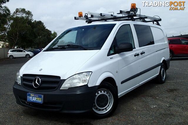 2014 MERCEDES-BENZ VITO 113CDI LWB MY14 COMMERCIAL, 4 DOORS, 2 SEATS