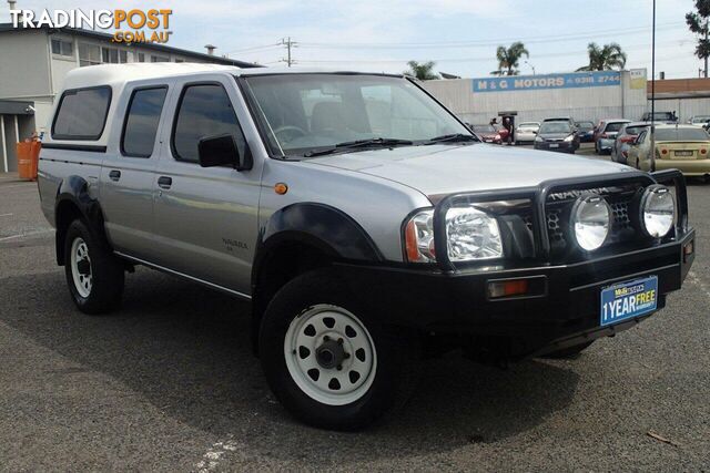 2005 NISSAN NAVARA ST-R (4X4) D22 UTE TRAY, 4 DOORS, 5 SEATS