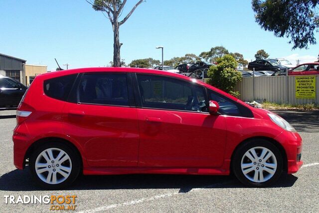 2012 HONDA JAZZ VIBE-S GE MY12 HATCH, 5 DOORS, 5 SEATS