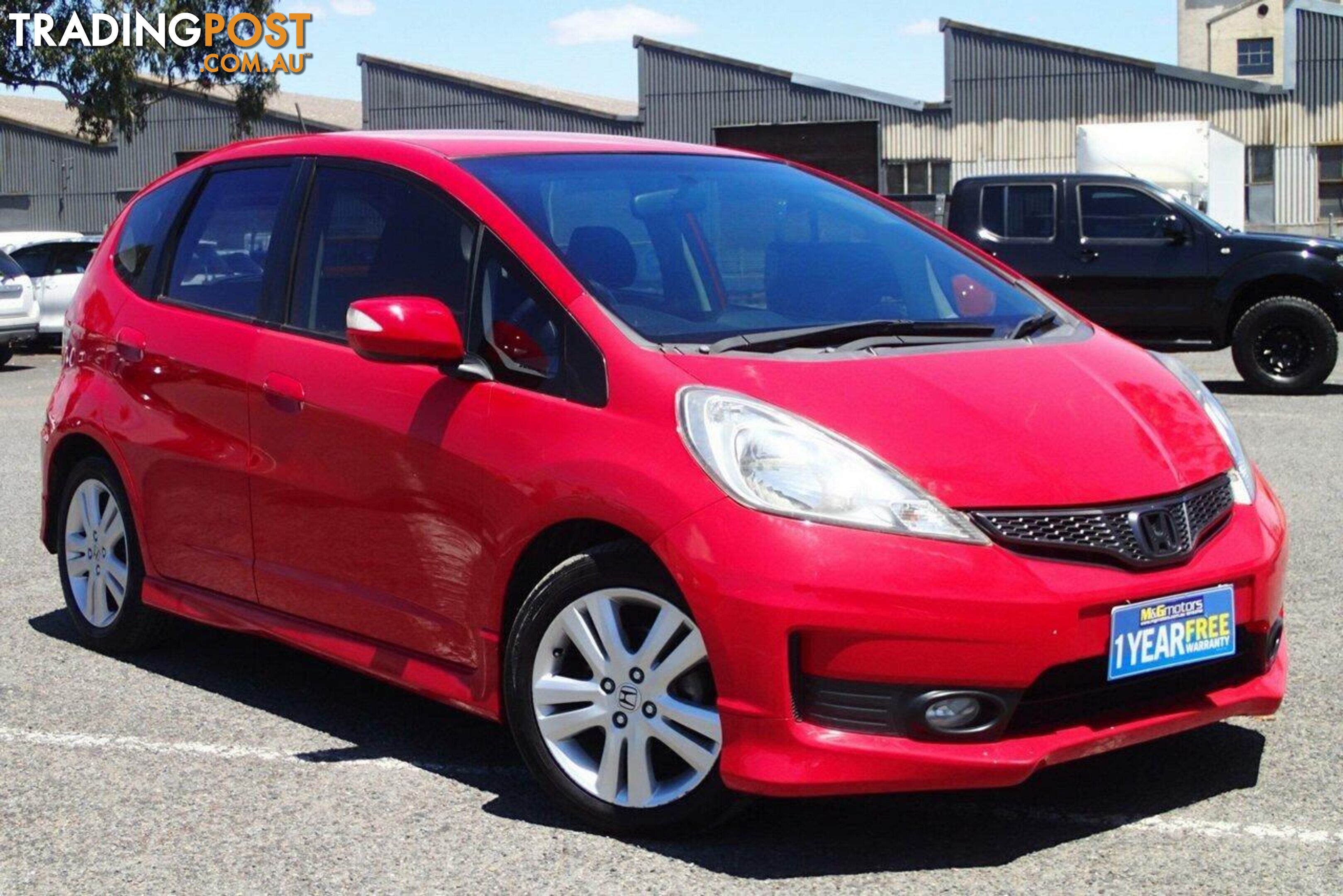 2012 HONDA JAZZ VIBE-S GE MY12 HATCH, 5 DOORS, 5 SEATS