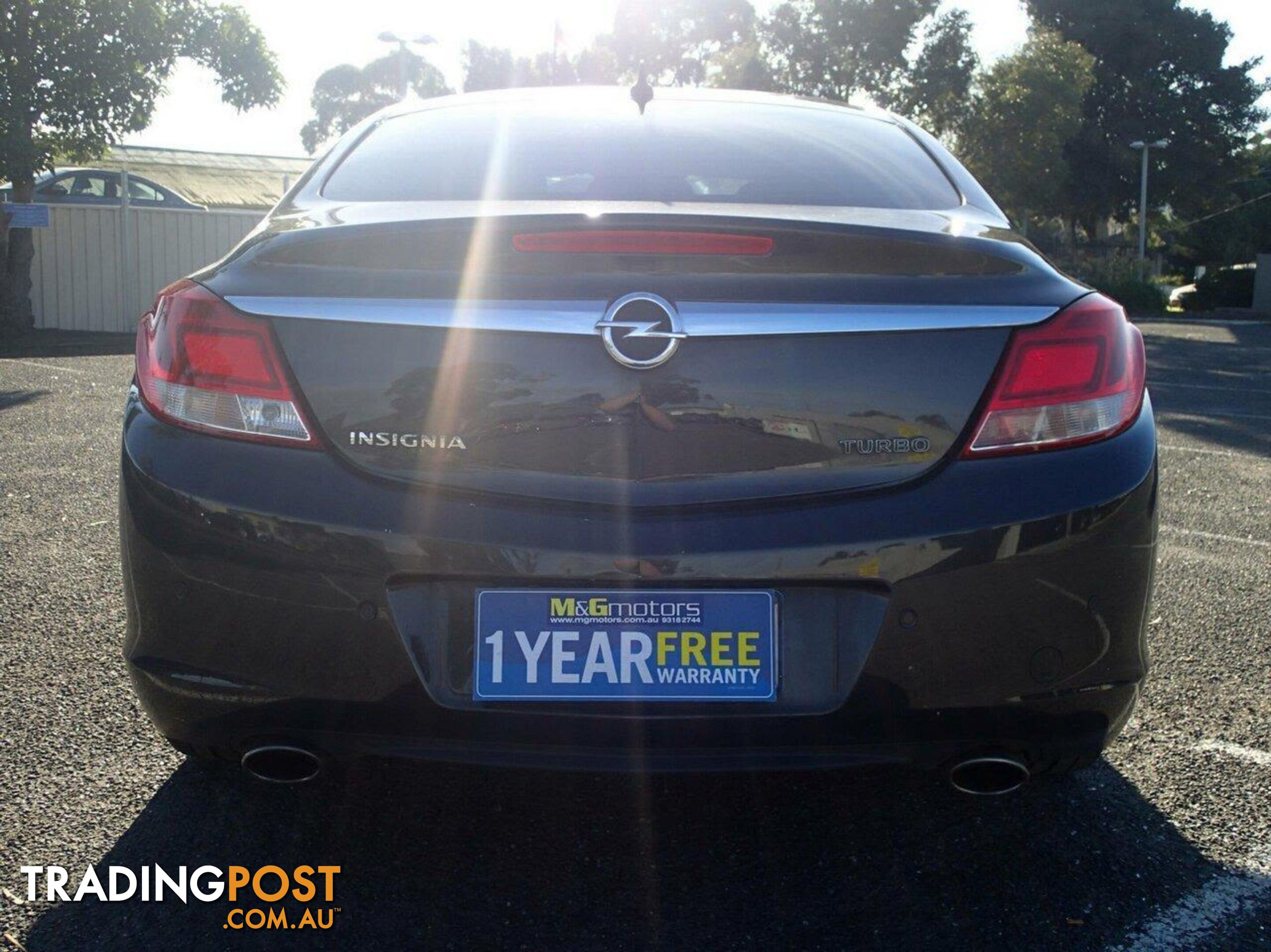 2012 OPEL INSIGNIA  GA SEDAN