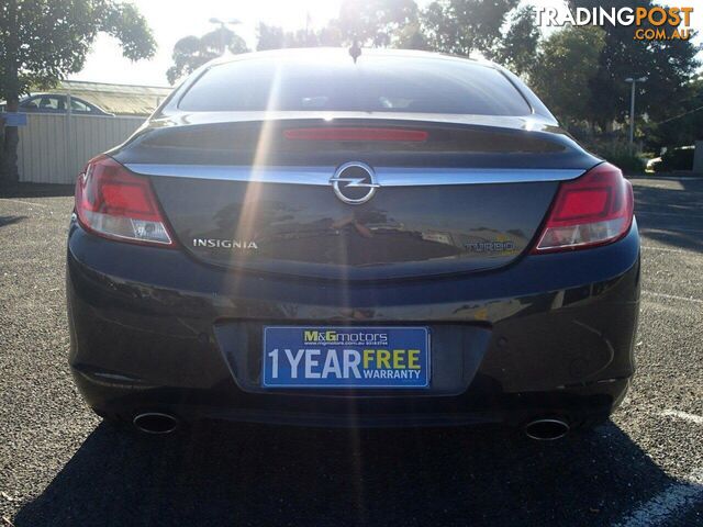 2012 OPEL INSIGNIA  GA SEDAN, 4 DOORS, 5 SEATS