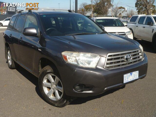 2010 TOYOTA KLUGER KX-R (FWD) 7 SEAT GSU40R SUV, 4 DOORS, 7 SEATS