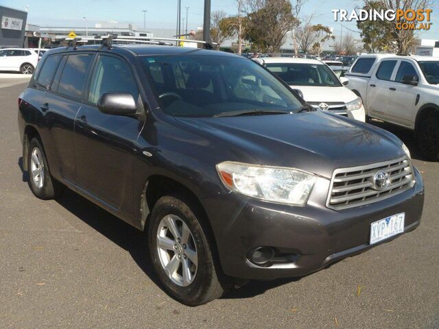 2010 TOYOTA KLUGER KX-R (FWD) 7 SEAT GSU40R SUV, 4 DOORS, 7 SEATS