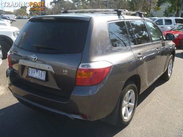 2010 TOYOTA KLUGER KX-R (FWD) 7 SEAT GSU40R SUV, 4 DOORS, 7 SEATS